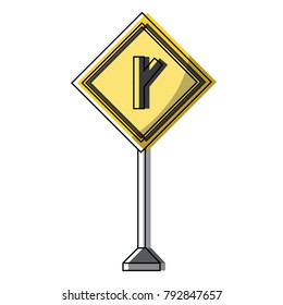 warning road signs design