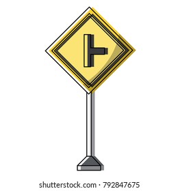 warning road signs design