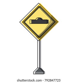 warning road signs design