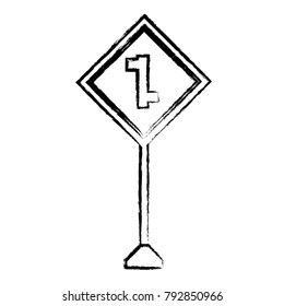 warning road signs design