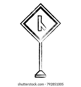 warning road signs design