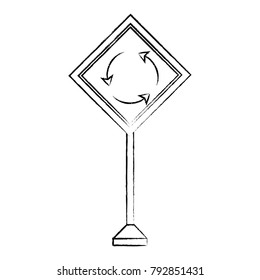 warning road signs design