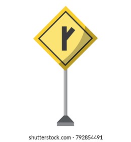 warning road signs design