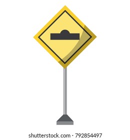 warning road signs design