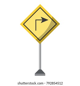 warning road signs design