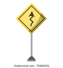 warning road signs design