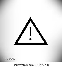 warning roadsign icon