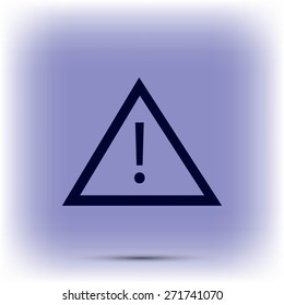 warning roadsign icon