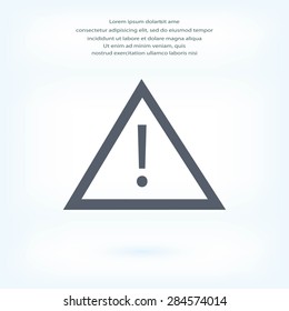 warning roadsign icon
