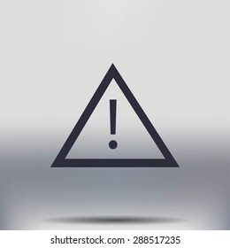 warning roadsign icon