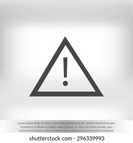 warning roadsign icon