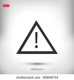 warning roadsign icon