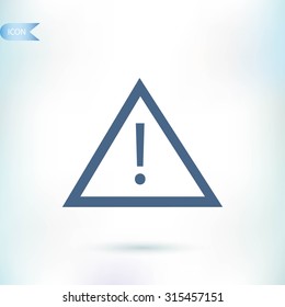 warning roadsign icon