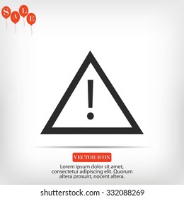 warning roadsign icon