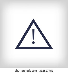warning roadsign icon
