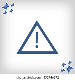 warning roadsign icon