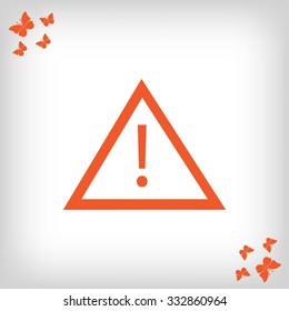 warning roadsign icon