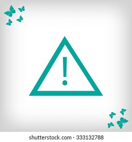 warning roadsign icon