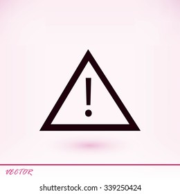 warning roadsign icon