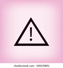 warning roadsign icon