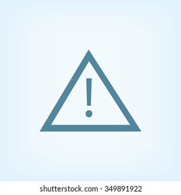 warning roadsign icon