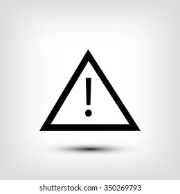 warning roadsign icon