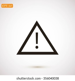 warning roadsign icon
