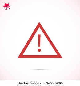warning roadsign icon