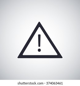 warning roadsign icon