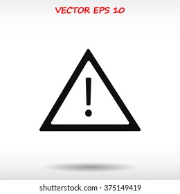 warning roadsign icon
