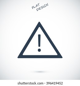 warning roadsign icon