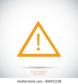warning roadsign icon