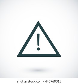 warning roadsign icon