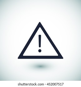 warning roadsign icon