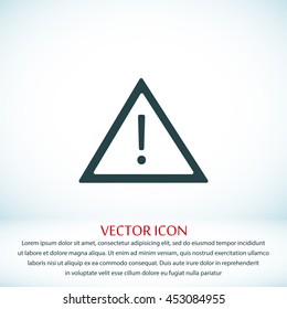 warning roadsign icon