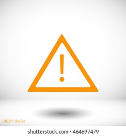 warning roadsign icon