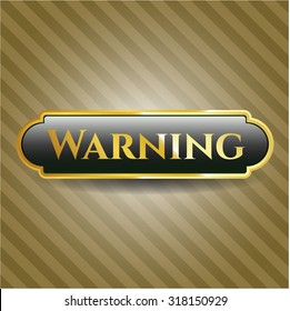 Warning shiny emblem