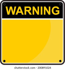 warning sign