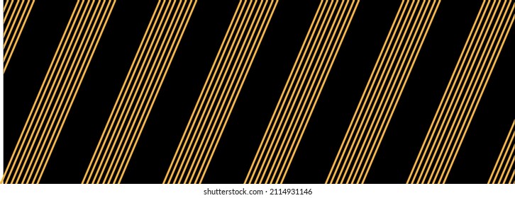 warning sign with black stripes on yellow background.
