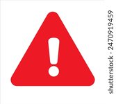 warning sign, Danger sign, Caution warning signs set. Exclamation marks, attention sign. Danger warning attention icon. Hazard warning attention sign with exclamation mark symbol