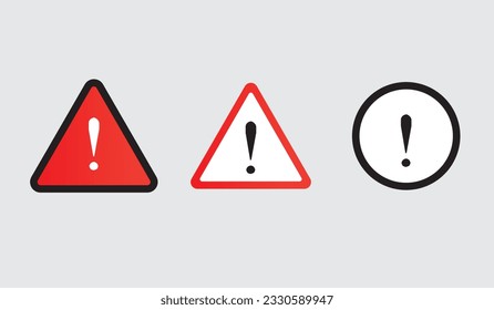 
Warning Sign and Exclamation marks Collection