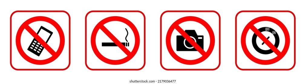 Warning sign for gas and petroleum industrial.Hazard prevention sign form any accumulate accident.Do not smoking, mobile phone, take picture, and turn off machine