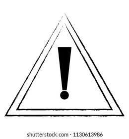 warning sign icon
