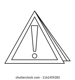 warning sign icon 