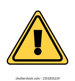 warning sign icon