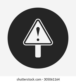 warning sign icon