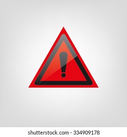 warning sign icon