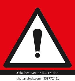 warning sign icon
