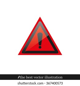 warning sign icon