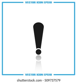 warning sign icon